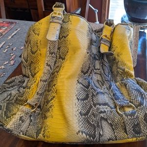 Iman Snakeskin Purse